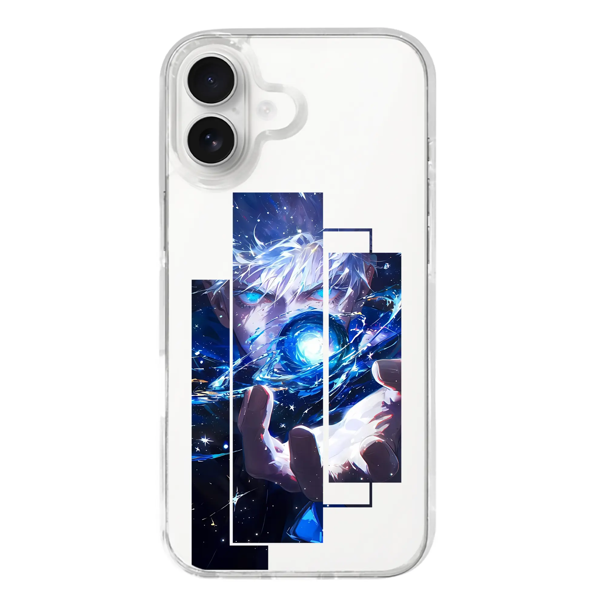 呪術廻戦 グッズ,五条 悟 - iPhone 17シリーズ 透明スマホケース – 薄型・耐衝撃・精密フィット保護カバー